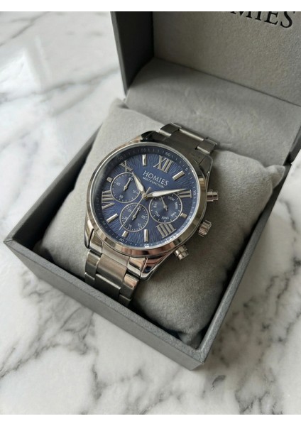 Erkek Kol Saati Çelik Kordon Tüm Foksiyonları Çalışır