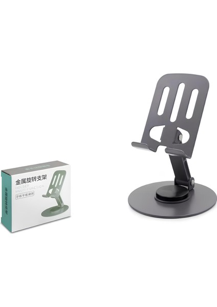 Dönebilir ve Katlanabilir Masaüstü Metal Telefon Tutucu indirimleri