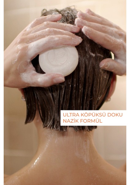 Nourishing Solid Shampoo For Dry Hair / Nutrition - Free From Sls And Sles, Salt-Free, Vegan - 60G fırsatları