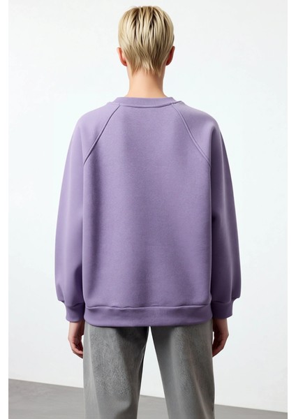 Kadın Bisiklet Yaka Reglan Kol Düz Örme Sweatshirt Fonksiyonel Dayanıklı Kaliteli Konforlu fırsatları