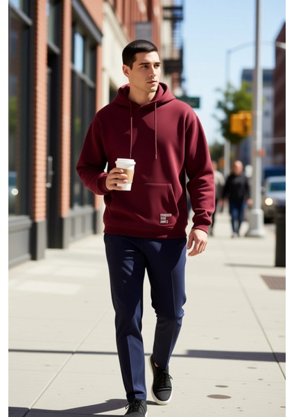 Erkek Kapüşonlu Düşük Kol Uzun Kollu Oversize Kalıp Sweatshirt Fonksiyonel Dayanıklı Rahat fiyatları