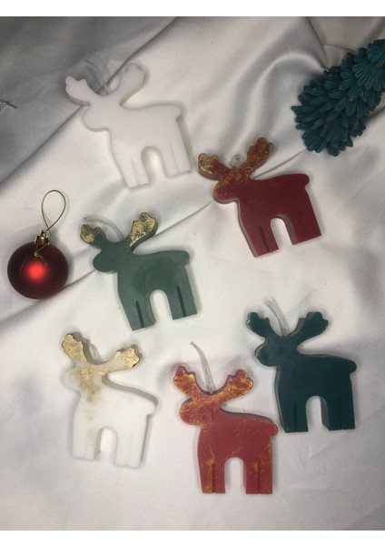 Yılbaşı Geyik Mum indirimleri