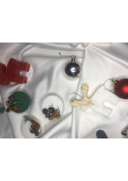 Yılbaşı Geyik Mum