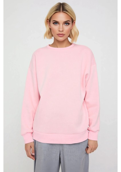 Kadın Bisiklet Yaka Düşük Kol Uzun Kollu Örme Sweatshirt Fonksiyonel Dayanıklı Kaliteli Şık modelleri