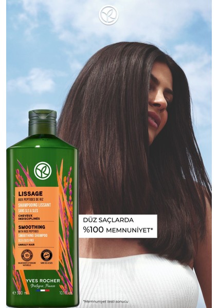 Soothing Prebiotic Shampoo For Frizzy And Unruly Hair / Lissage-Free Of Sls And Sles, VEGAN-300ML fiyatları