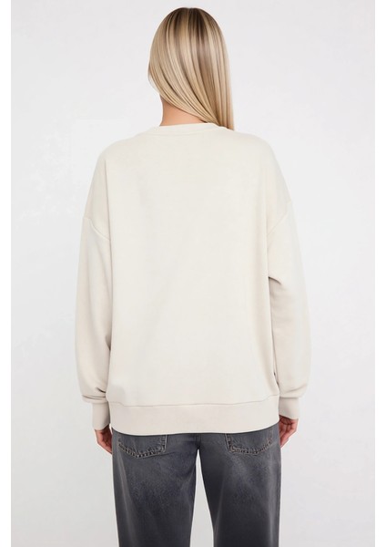 Kadın Bisiklet Yaka Düşük Kol Uzun Kollu Örme Sweatshirt Fonksiyonel Dayanıklı Kaliteli Şık fırsatları