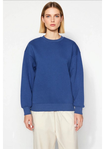 Kadın Bisiklet Yaka Düşük Kol Regular Kalıp Örme Sweatshirt Fonksiyonel Dayanıklı Kaliteli modelleri