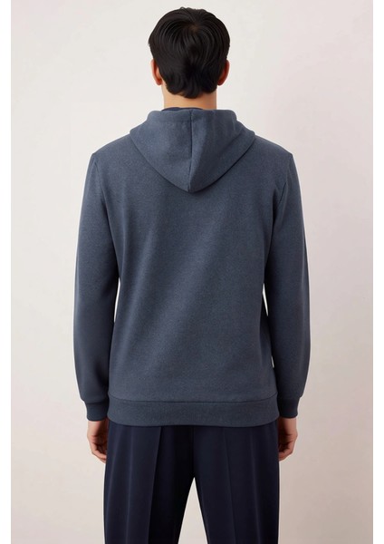 Erkek Kapüşonlu Standart Kol Regular Kalıp Sweatshirt Fonksiyonel Dayanıklı Kaliteli Rahat fırsatları