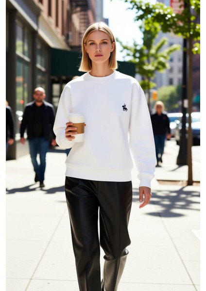 Kadın Bisiklet Yaka Düşük Kol %100 Pamuk Sweatshirt Fonksiyonel Dayanıklı Kaliteli Estetik fiyatları