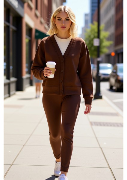 Kadın V Yaka Düşük Kol Uzun Kollu Geniş Kalıp Örme Üst Fonksiyonel Dayanıklı Kaliteli Spor fiyatları