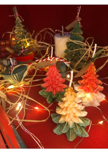 Mini Çam Yılbaşı Mumu fiyatları