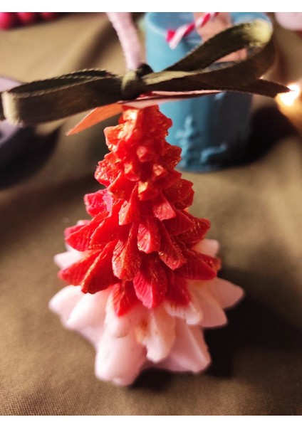 Mini Çam Yılbaşı Mumu