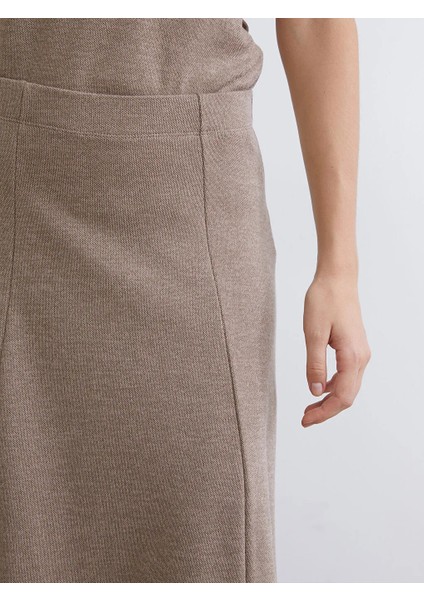 Lcw Vision Bej Beli Lastikli A Kesim Etek modelleri