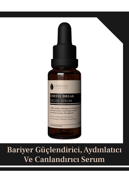 Mat, Kuru ve Hassas Ciltlere Uygun Aydınlatıcı ve Canlandırıcı Serum 20 ml
