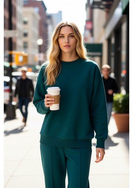 Kadın Bisiklet Yaka Düşük Kol Uzun Kollu Örme Sweatshirt Fonksiyonel Dayanıklı Kaliteli Şık fiyatları