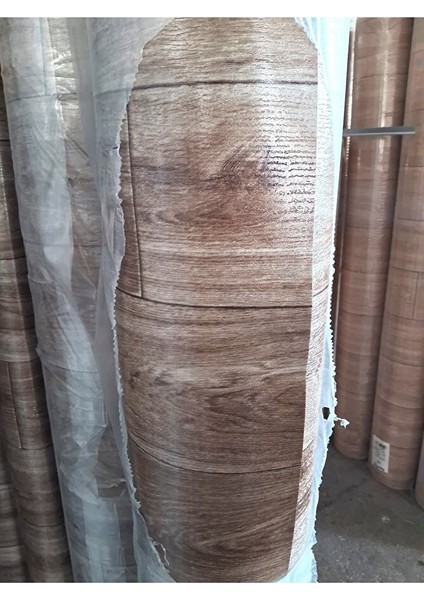 Pvc Parke Desenli Yer Muşambası 1 x 9 Metre Kahve Rengi Keçeli Popfleks Mineflö indirimleri