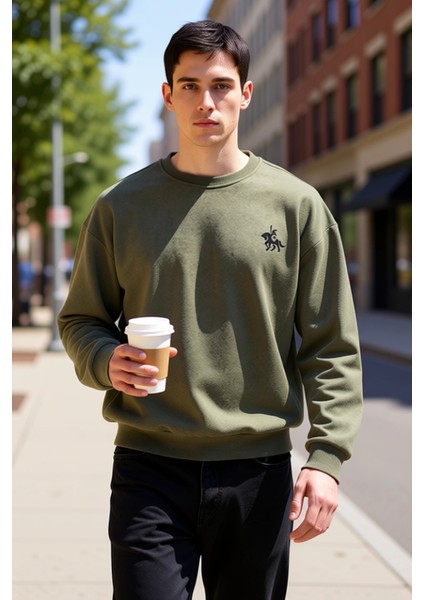 Erkek Bisiklet Yaka Düşük Kol Uzun Kol Sweatshirt Fonksiyonel Dayanıklı Kaliteli Konforlu Şık fiyatları