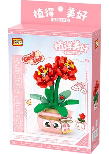 Evcil Çiçek Serisi: Saksıda Şans Nergisi | 430 Parça Mikro Bloklar | 14+ Yaş | Bitki Maketi indirimleri