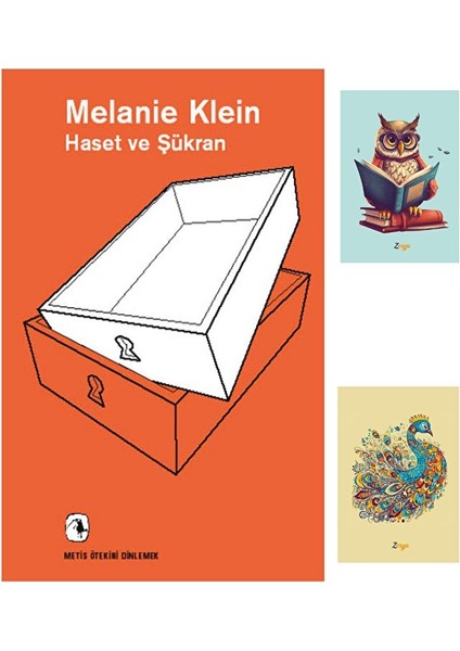 Haset ve Şükran - Melanie Klein 9789753422314 Not Defterli Seti