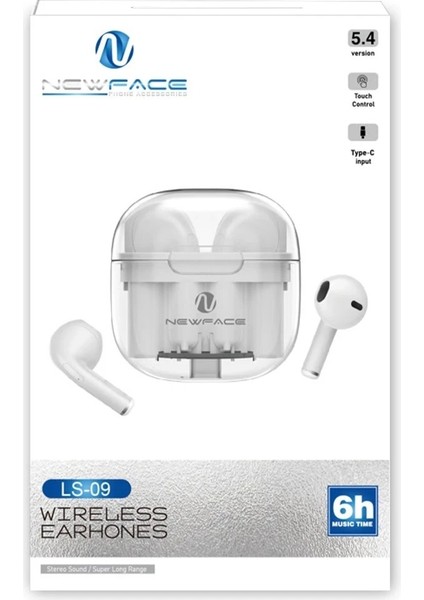 Ls-09 Bluetooth 5.3 Tws Kablosuz Airpods Kulaklık - MAVI-(5796) modelleri