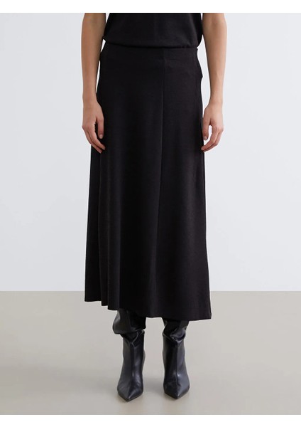 Lcw Vision Siyah Beli Lastikli A Kesim Etek fiyatları