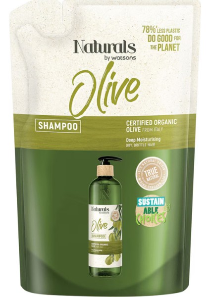Natural Olive Oil Refill Shampoo 450 ml – Moisturizing And Repairing Carebkr modelleri