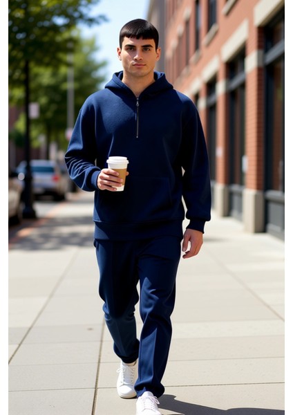 Erkek Kapüşonlu Fermuarlı Düşük Kol Uzun Kollu Kalıp Sweatshirt Fonksiyonel Dayanıklı Spor fiyatları