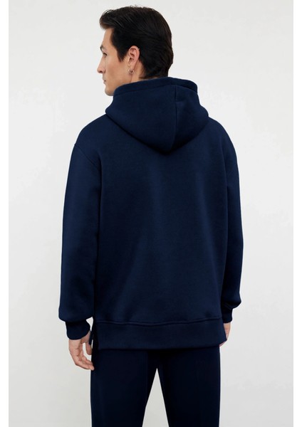 Erkek Kapüşonlu Fermuarlı Düşük Kol Uzun Kollu Kalıp Sweatshirt Fonksiyonel Dayanıklı Spor fırsatları