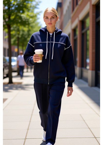 Kadın Kapüşonlu Fermuarlı Düşük Kol Sweatshirt Fonksiyonel Dayanıklı Kaliteli Konforlu Şık fiyatları