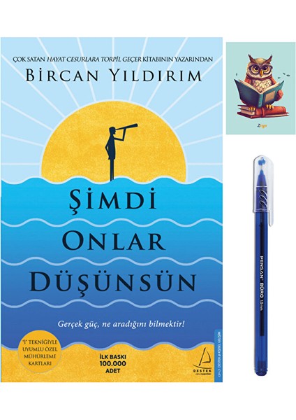 Şimdi Onlar Düşünsün 9786254415715 - Bircan Yıldırım - Destek Yayınları - (Kalem ve Not Defterli)
