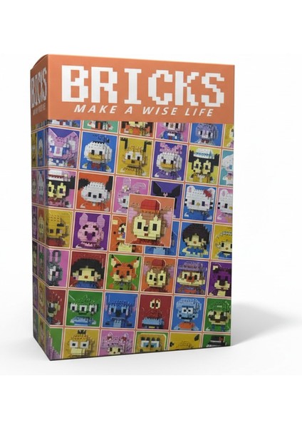 Bricks Jerry Karakter Figürü 3D Mini Yapboz LEGO Oyuncak fiyatları