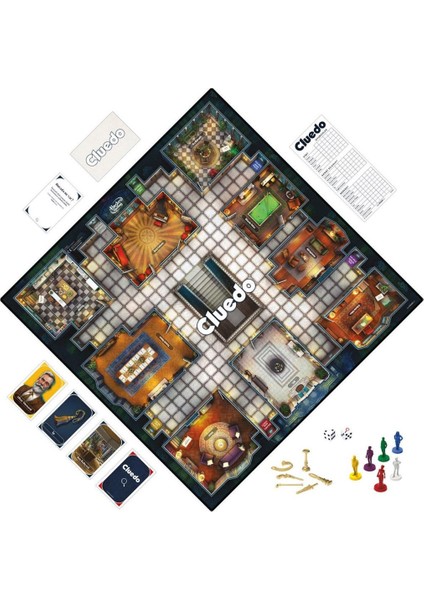 F6420 Nessiworld Gaming - Cluedo +8 Yaş fiyatları