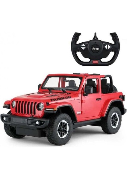 1:14 Kumandalı Jeep Wrangler Rubicon Açılır Kapı
