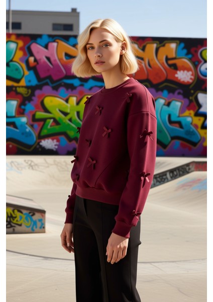 Kadın Bisiklet Yaka Düşük Kol Fermuarlı Örme Sweatshirt Fonksiyonel Dayanıklı Kaliteli Şık indirimleri