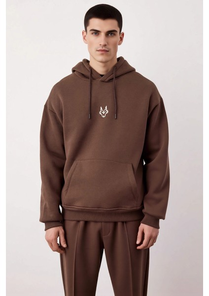 Erkek Kapüşonlu Standart Kol Kanguru Cep Sweatshirt Fonksiyonel Dayanıklı Kaliteli Estetik modelleri