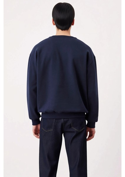 Erkek Bisiklet Yaka Düşük Kol Uzun Kol Sweatshirt Fonksiyonel Dayanıklı Kaliteli Konforlu Şık fırsatları