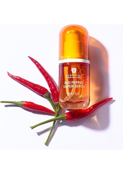 Cilde Anında Doğal Parlaklık Veren Red Pepper Super Serum 30 ml fiyatları