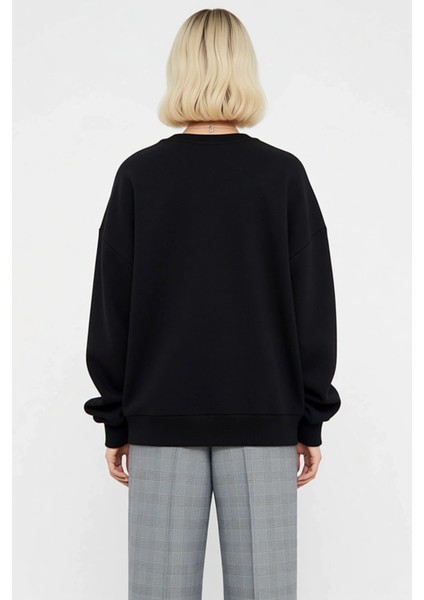 Kadın Bisiklet Yaka Düşük Kol Uzun Kollu Örme Sweatshirt Fonksiyonel Dayanıklı Kaliteli Şık fırsatları