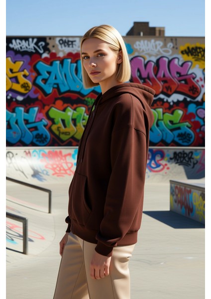 Kadın Kapüşonlu Düşük Kol Fermuarlı Sweatshirt Uzun Kollu Kalıp Fonksiyonel Dayanıklı Spor indirimleri