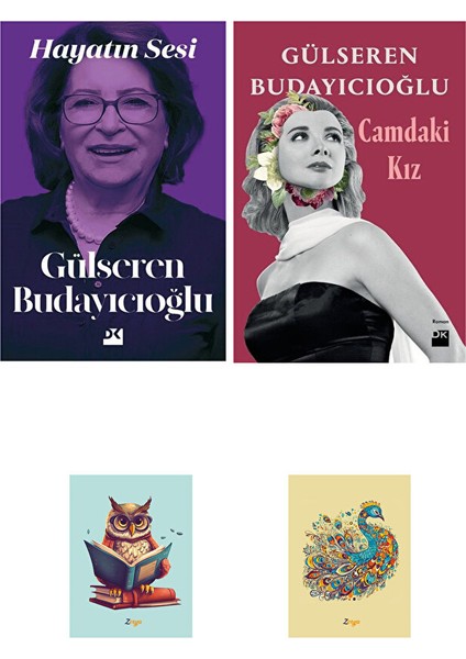 Hayatın Sesi - Camdaki Kız - Gülseren Budayıcıoğlu Kitapları (2 Not Defterli)