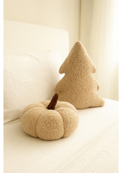 Teddy Çam Ağacı ve Balkabağı Yastık fırsatları