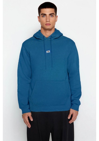 Erkek Kapüşonlu Standart Kol Regular Kalıp Slogan Desenli Sweatshirt Fonksiyonel Dayanıklı modelleri