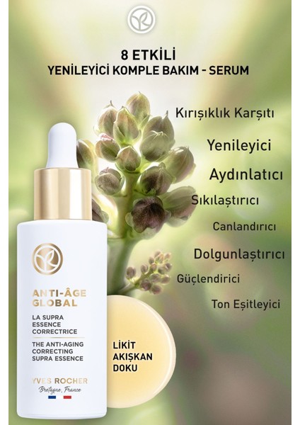 Yaşlanma Karşıtı Bitkisel Kök Hücre Bakımı Nemlendirici Gece Serumu 30ML fiyatları