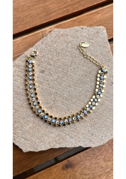 Üçlü Birleşik Nazar Boncuklu Bileklik fiyatları