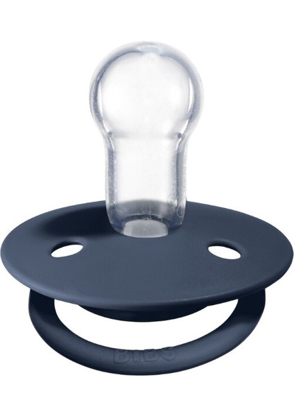 Bibs De Lux Silikon Emzik 0-36 Ay Steel Blue