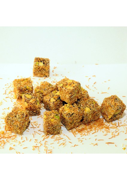 Çifte Kavrulmuş Antep Fıstıklı Kadayıf Kaplı Lokum 300GR fiyatları