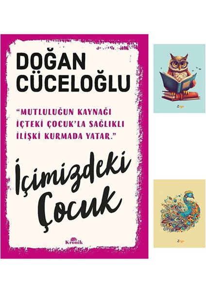 Içimizdeki Çocuk - Doğan Cüceloğlu Kitapları - 9786256228160 Kronik Kitap (2 Not Defterli)