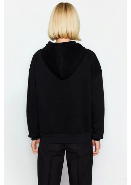 Kadın Kapüşonlu Düşük Kol Fermuarlı Sweatshirt Uzun Kollu Kalıp Fonksiyonel Dayanıklı Spor fırsatları