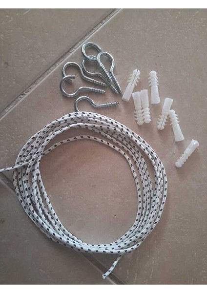 1,80 x 9 Metre Güvenlik Filesi-Kanca-Halat-Kalınlık 6 Mm-Göz 10 Cm- Merdiven Balkon Koruma Filesi modelleri