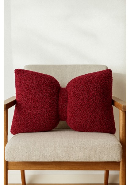 Teddy Dekoratif Fiyonk Yastık/kırlent